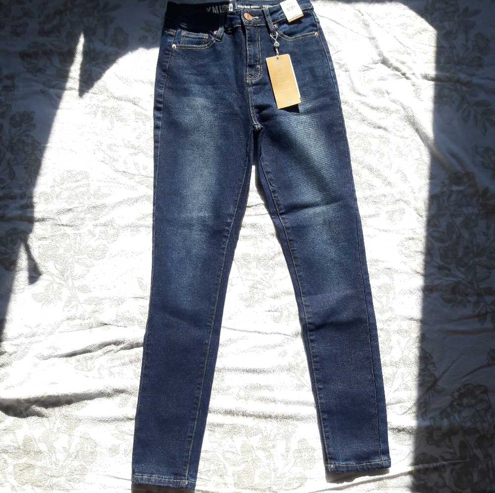 YMI Vintage Dream high waist skinny jeans